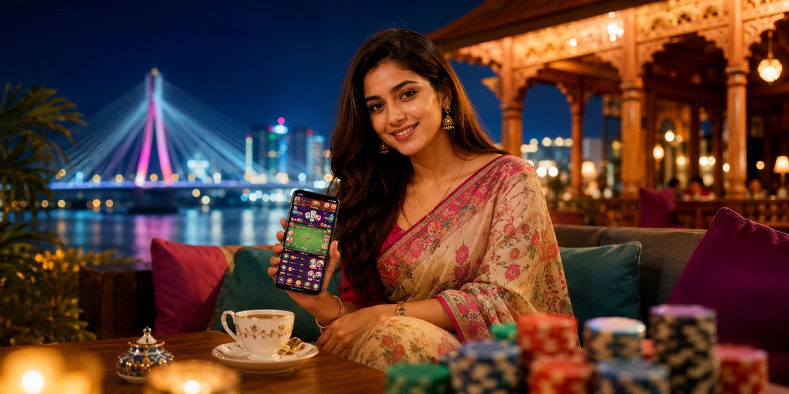 বরিশালে মোবাইলে স্পোর্টস বেটিং করছেন একজন