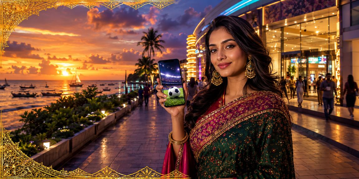 সেন্ট মার্টিন সৈকতে ফুটবল বেটিং এর দৃশ্য